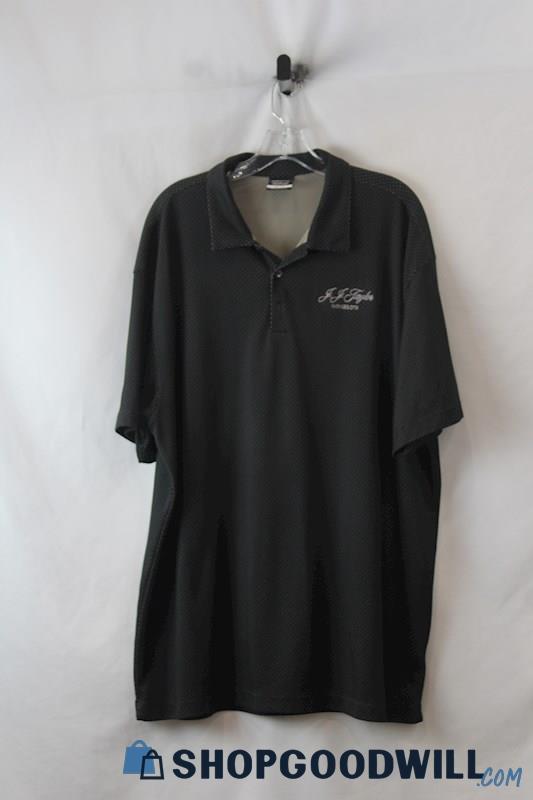 Nike Golf Men's Black Active Short Sleeve Polo Shirt sz 3XL