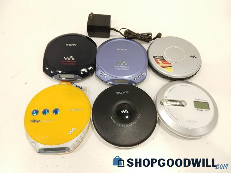 Sony Walkman CD Player 6ct. LOT