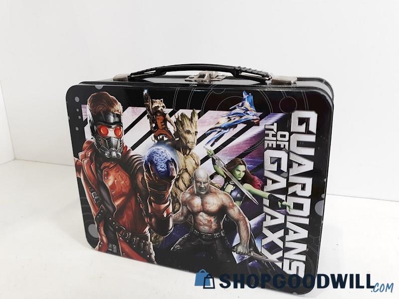Collectible Disney Guardians of The Galaxy Tin Lunch Box Tote