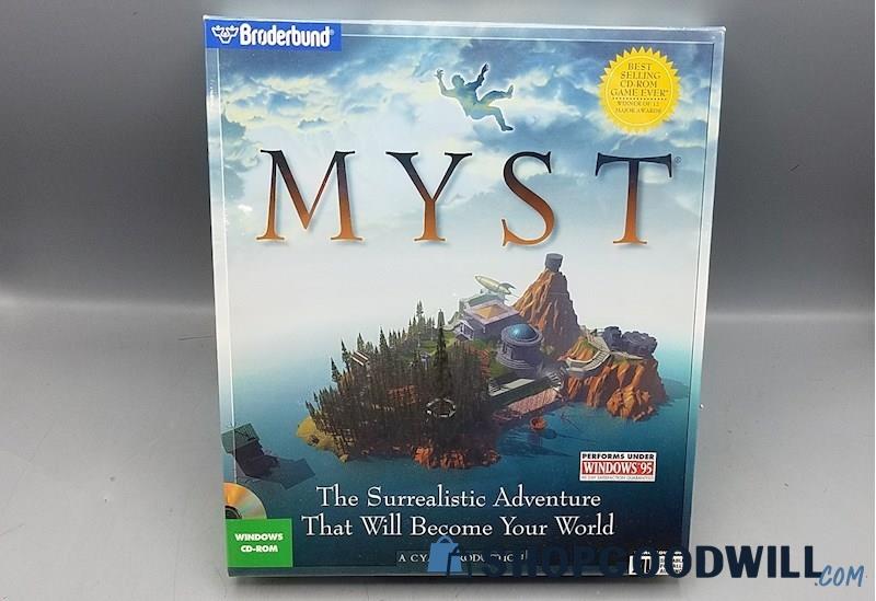  Vintage MYST PC Game Big Box - SEALED / NEW