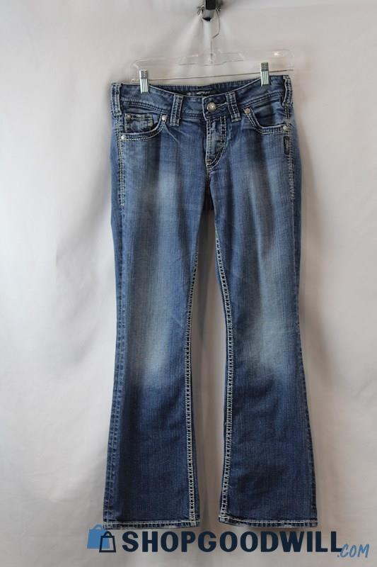 Silver Jean Women's Blue Suki Bootcut jean SZ 27