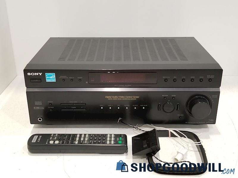 Sony FM Stereo/FM-AM Receiver Model STR-DE597 w/ Remote - POWERS ON