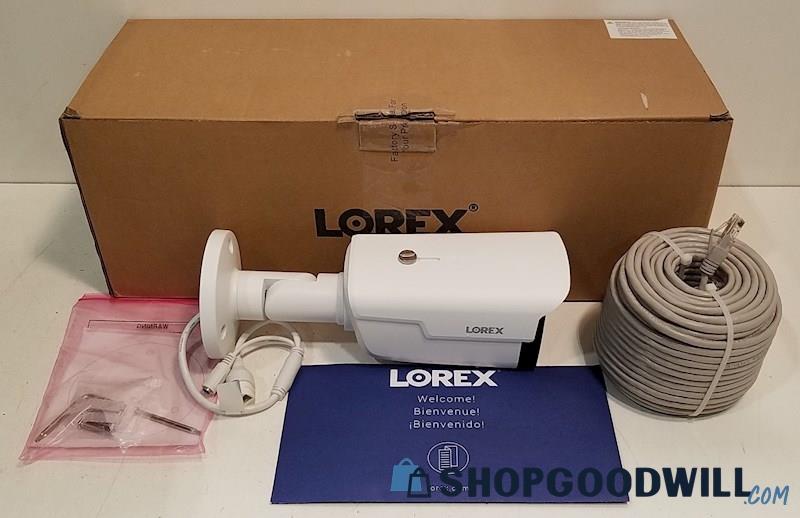  C) Lorex 4K Smart IP MVF Bullet Security Camera IOB