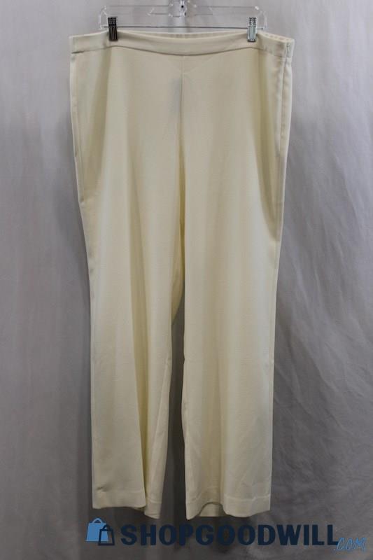 NWT J. Jill Women's Cream Pull On Pant SZ 16