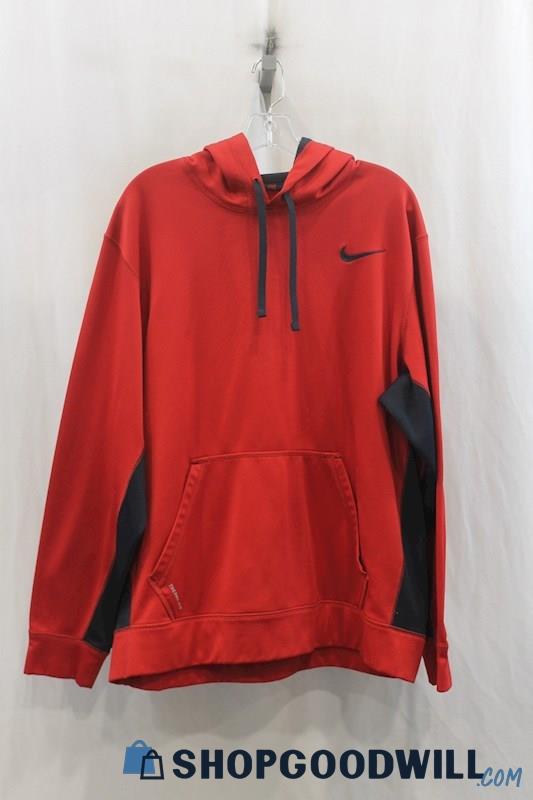 Nike Mens Red/Navy Hoodie Sz XL