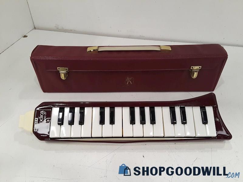 Vintage Hohner Melodica Piano 27 w/Case