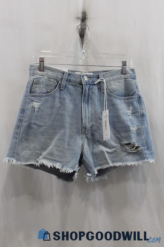 NWT Just Black Denim Women's Indigo Blue Short Short Denim SZ M