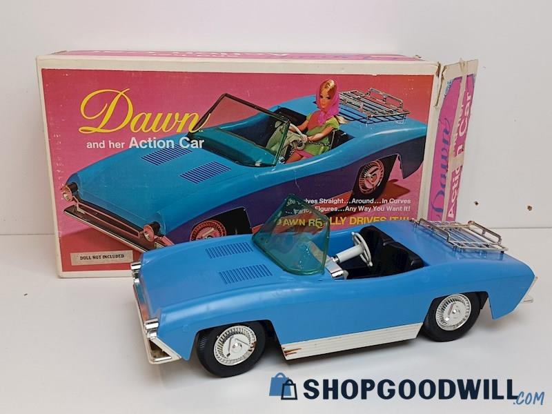Vintage Dawn's Action Car Topper Toys 1970s Doll Accessory IOB (NOT WORKING)