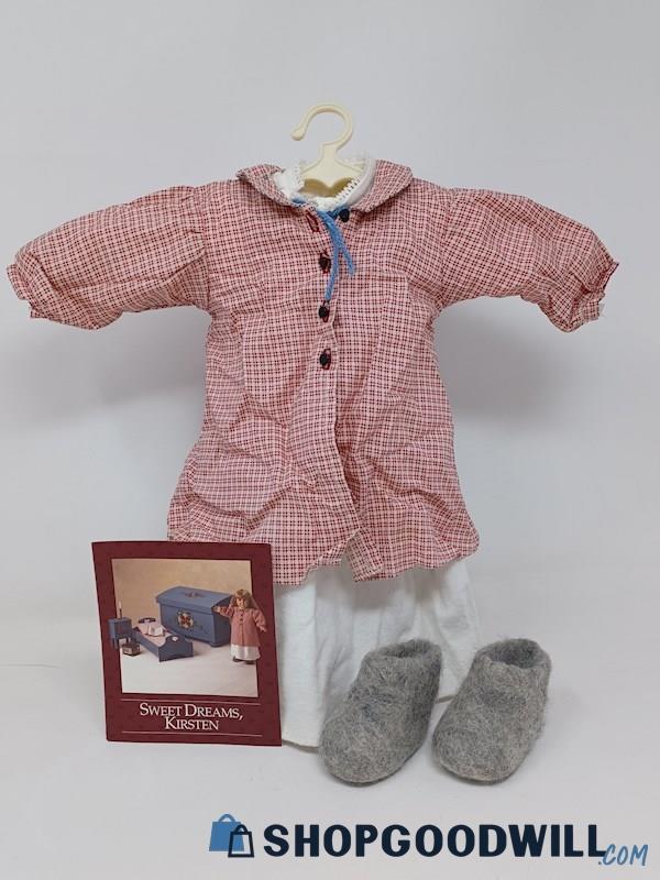 Kirsten's Nightgown, Housecoat & Sockor Outfit for 18