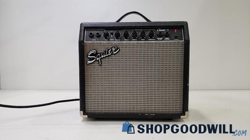 Squier by Fender Champ 15 Guitar Amplifier - Powers On