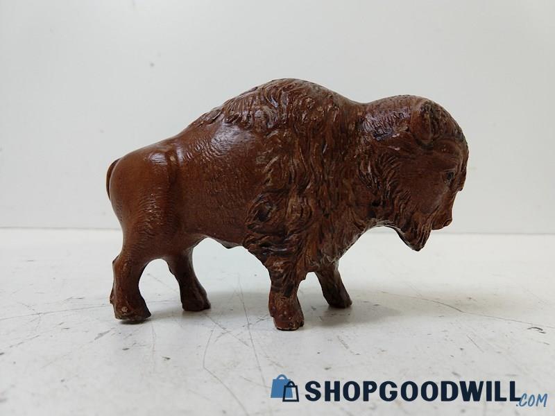 Itasca State Park Brown Buffalo Figure