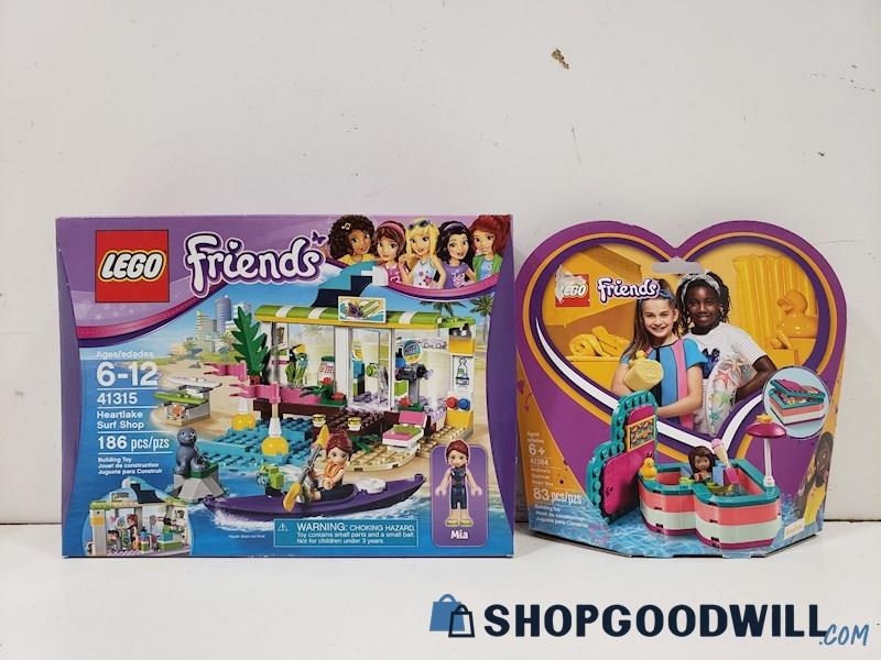 Lego Friends 41315 Heartlake Surf Shop + 41384 BOTH NIB SEALED