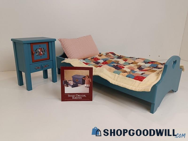 Kirsten Larson's Bed, Friendship Quilt & Washstand Pleasant Company Accessories