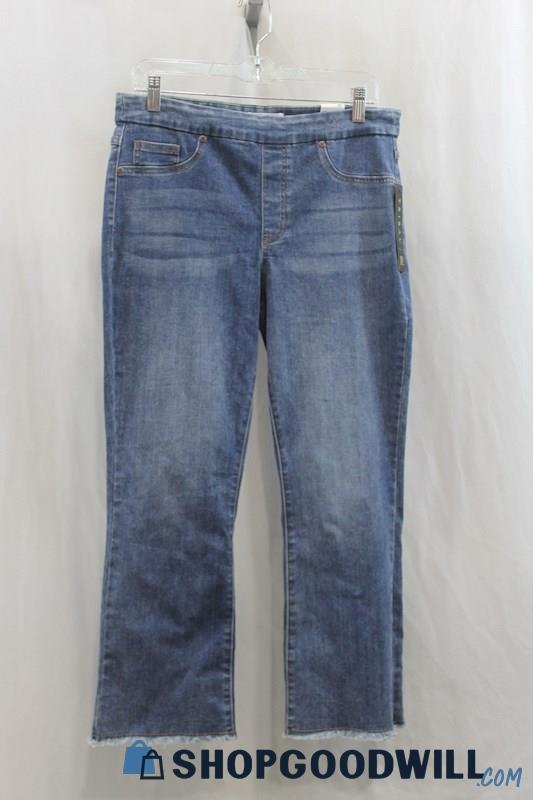 NWT Tribal Jean Women's Blue Wash Straight Leg Jean SZ 12