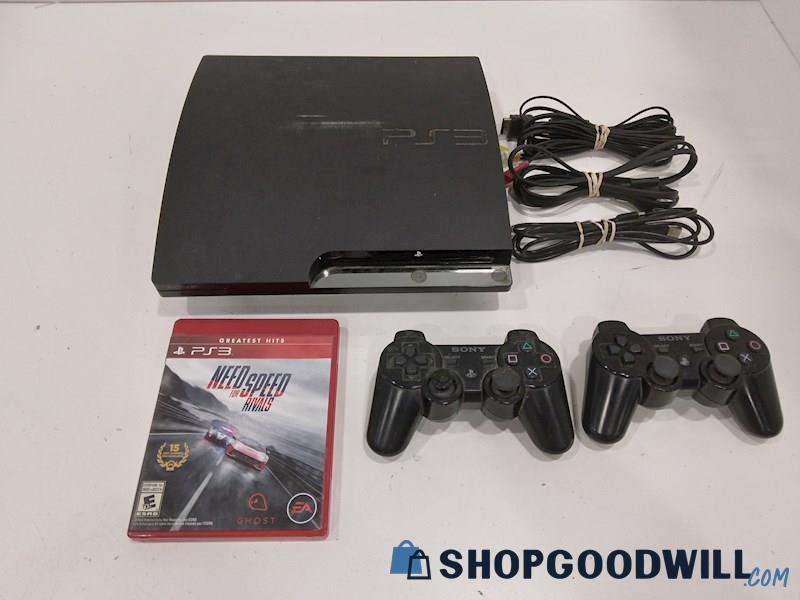 PlayStation 3 CECH-2501A Console W/Game, Cords and Controller