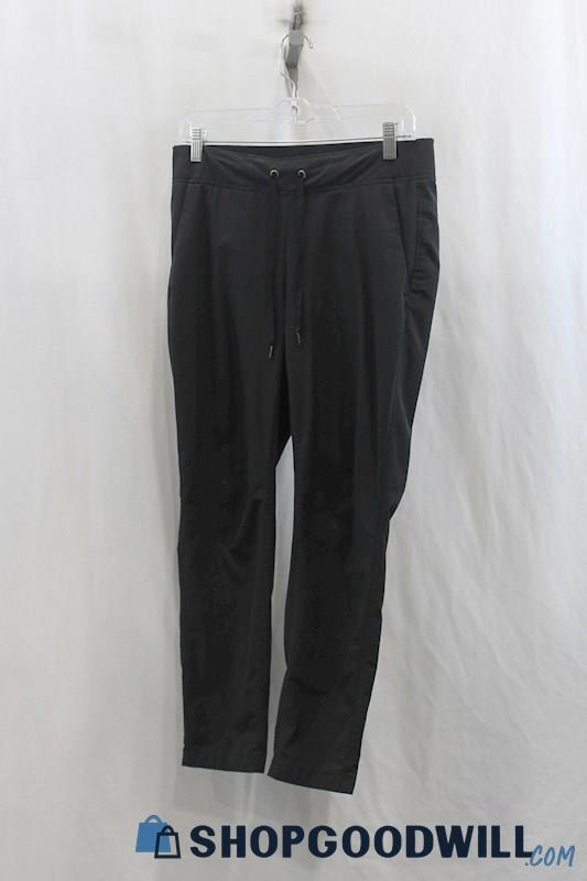 Athleta Womens Black Paperbag Pullon Pants Sz 6