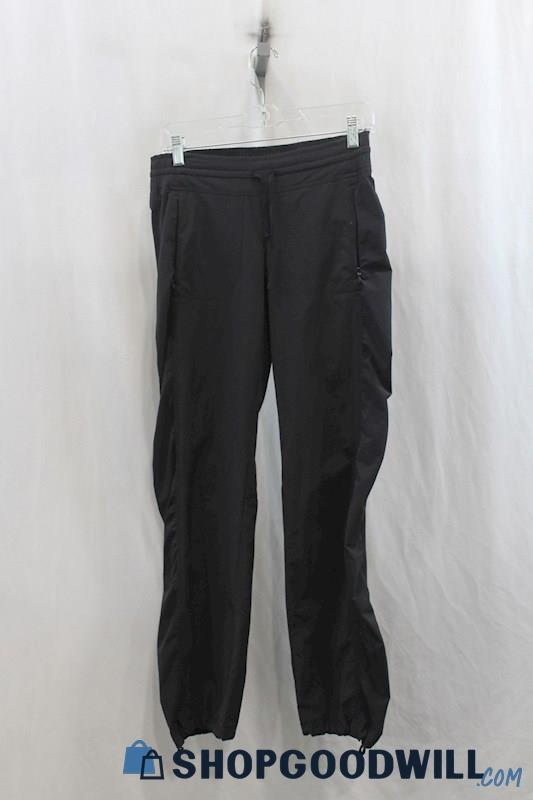 Athleta Womens Black Tech Windbreaker Pants Sz 2