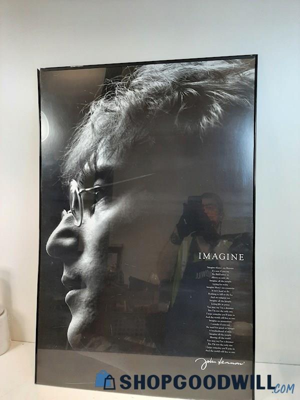 John Lennon Framed Imagine Poster 36