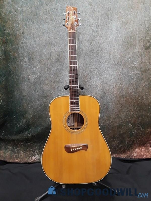 VTG Tacoma Dreadnought DR20 Acoustic Natural Guitar SN#D0900160 w/Case
