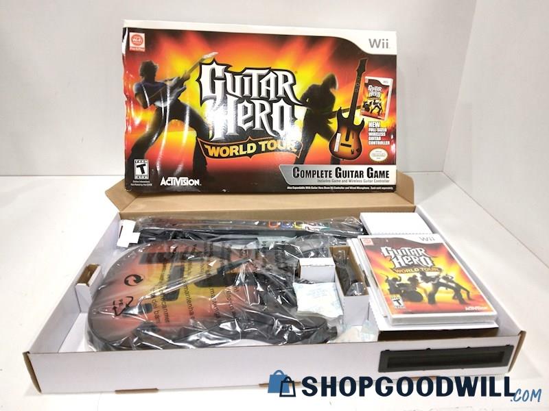 Guitar Hero Wireless Controller W/Game for Nintendo Wii-LIKE NEW IN OPEN BOX