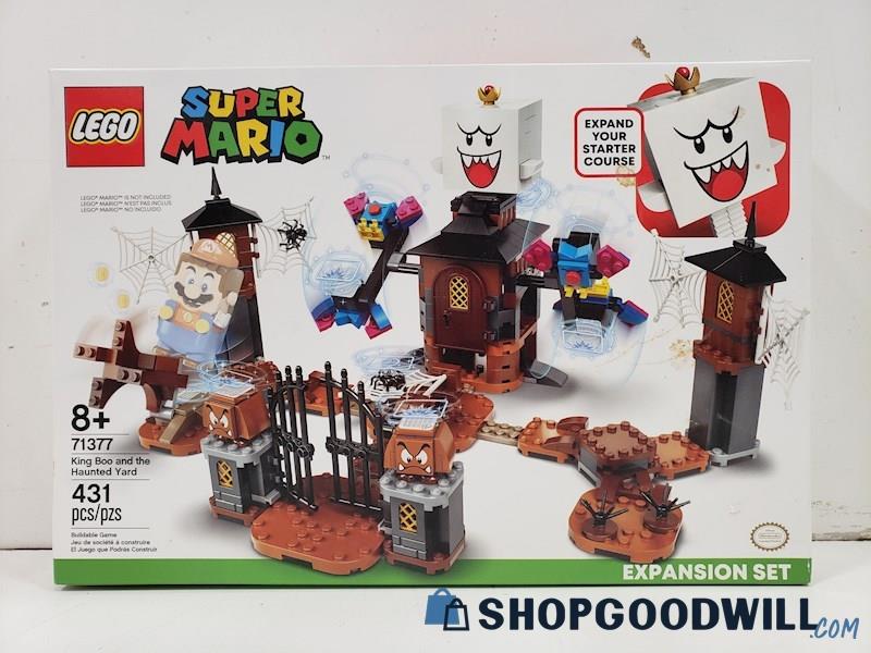 Lego Super Mario 71377 King Boo and the Haunted Yard NIB SEALED 