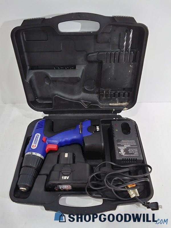 Campell Hausfeld DG151800CD Power Drill Kit - Tested Powers On