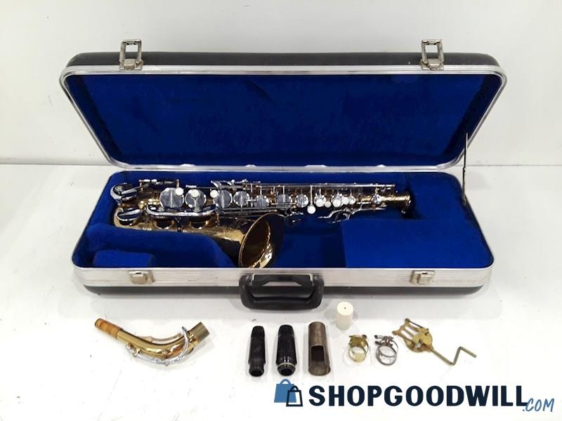 Noblet Paris Alto Saxophone SN#9071 Made In France w/2 Mouthpieces & Case