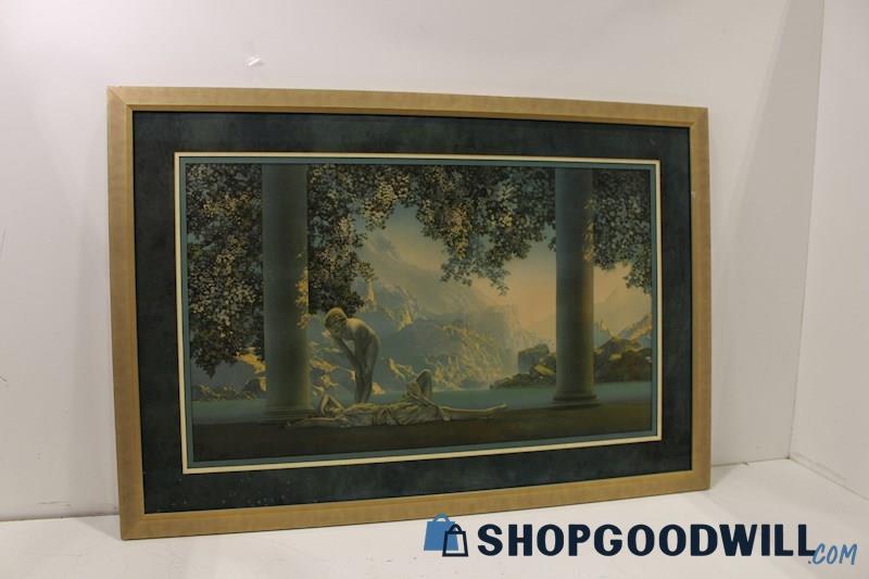 Maxfield Parrish Unsigned Vintage Polychrome Lithograph 'Daybreak' PICKUP ONLY