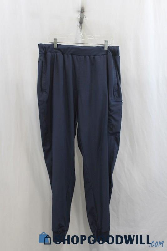 Spyder Womens Navy Paperbag Utility Pull-On Pants Sz XL