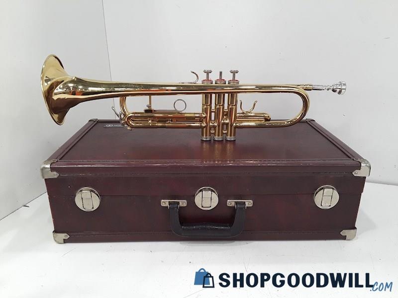 Holton T602 Trumpet SN#931376 w/Vincent Bach 7C Mouthpiece & Case