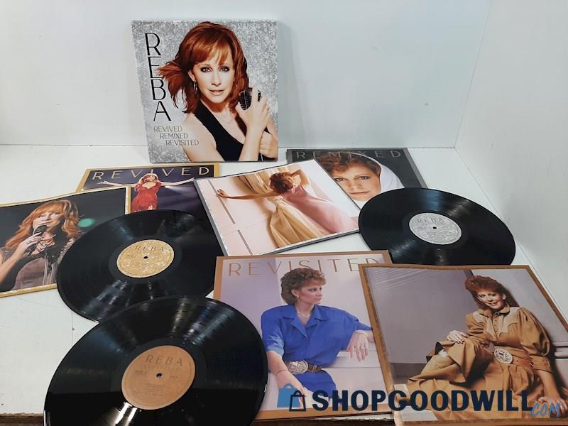 Reba Revived Remixed Revisited 3 Album LP Boxed Set All Like New 2021