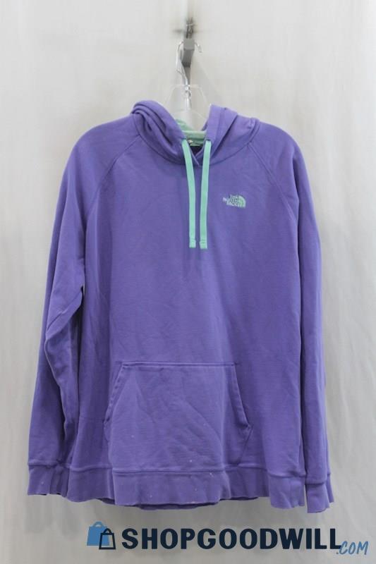 The North Face Womens Purple Hoodie Sz 2XL