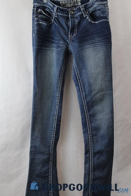  Hydraulic Women's Blue Micro Boot Jeans Sz 13/14