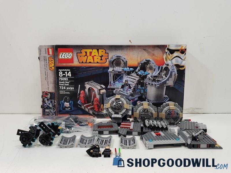 Lego Star Wars 75093 Death Star Final Duel OPEN BOX INCOMPLETE FOR PARTS 