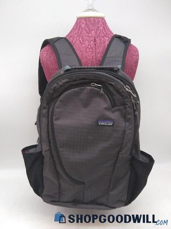 Patagonia Dark Purple/ Black Nylon Backpack Handbag Purse 