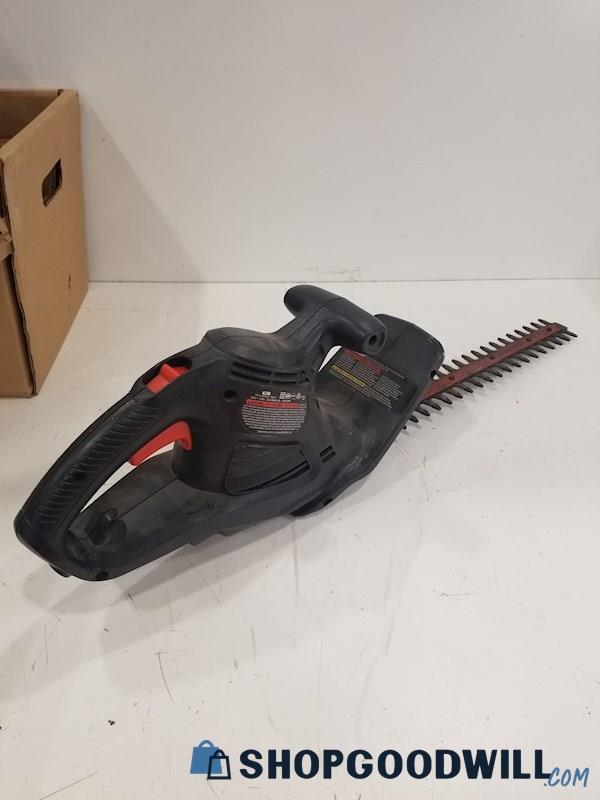 Black & Decker 17in Hedge Trimmer 120V (NO CORD/BATTERY) (UNTESTED)