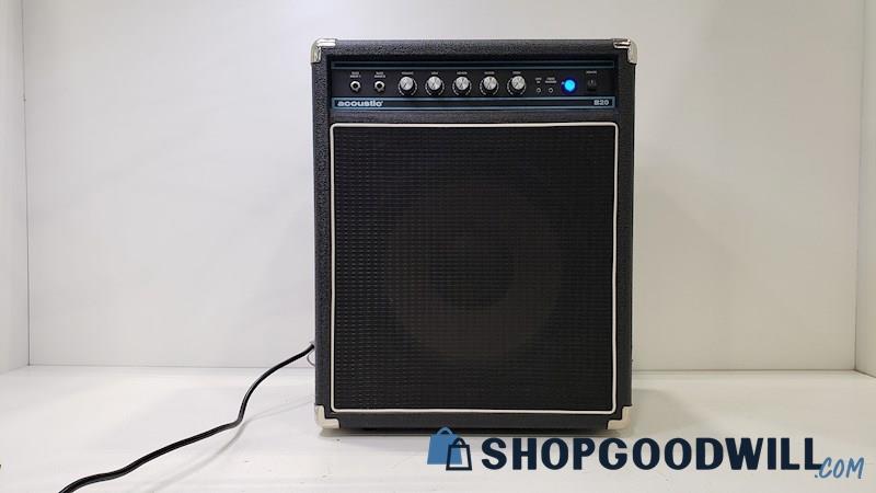 Acoustic Bass Amplifier B20 - Powers On 