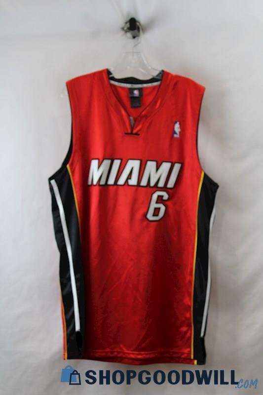 NBA Men's Miami Heat #6 Lebron James Jersey sz XL