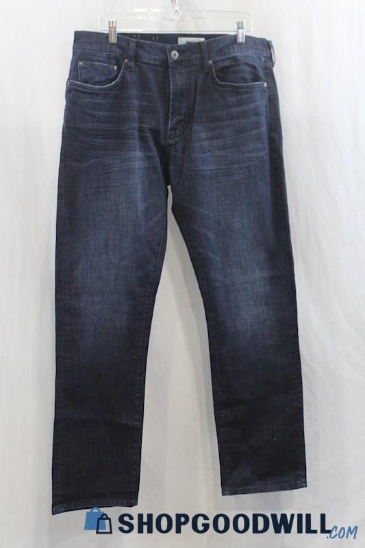 NWT Joseph Abboud Men's Blue Wash Straight Jean SZ 36x32