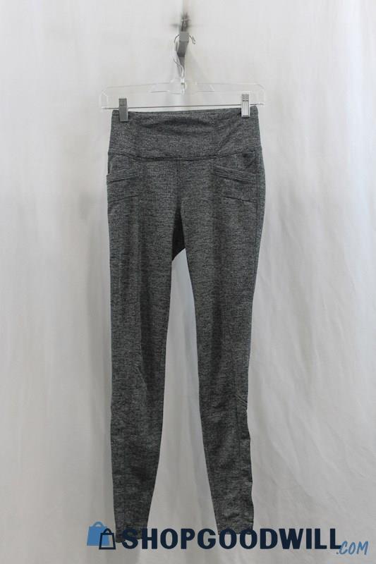 Athleta Womens Heather Charcoal Jeggings Sz XS