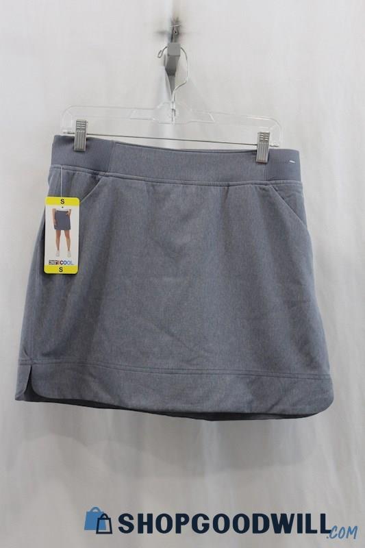 NWT 32 Degrees Women's Heather Gray Athletic Skort SZ S