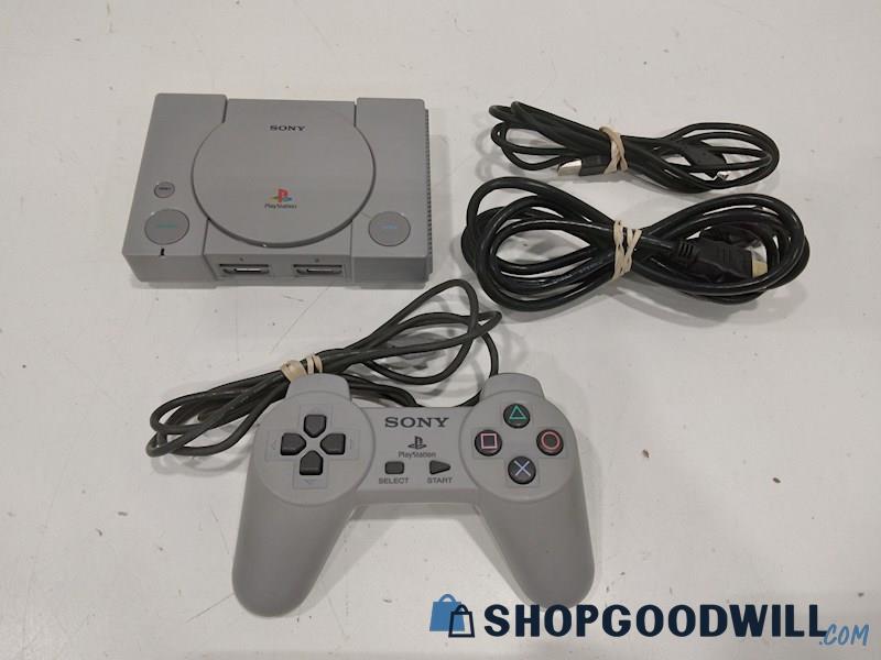 Sony PlayStation Classic Console W/Cords + Controller