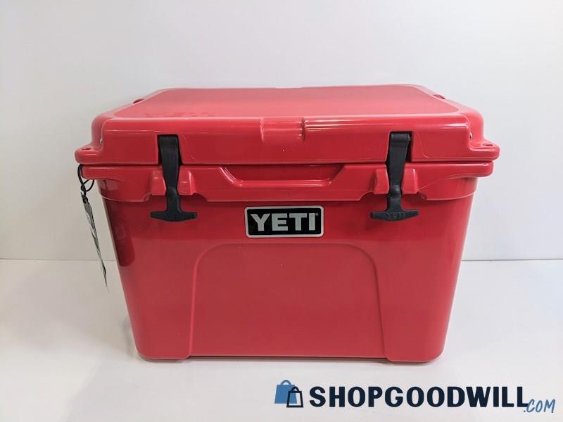 Yeti Tundra 35 Rescue Red Cooler **PICKUP ONLY**