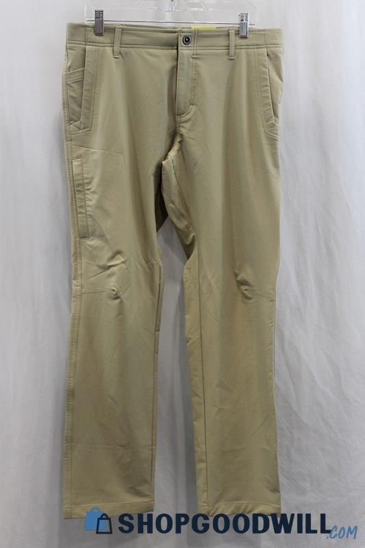 NWT Hi-Tec Men's Tan Straight Tech Pant SZ 32x32