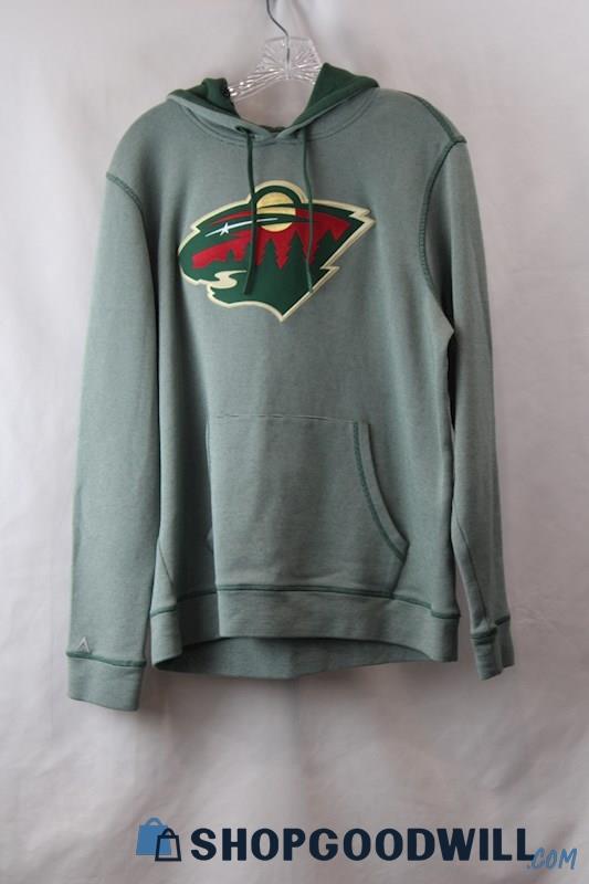 Antigua Women's Green MN Wilds Hoodie Sz M