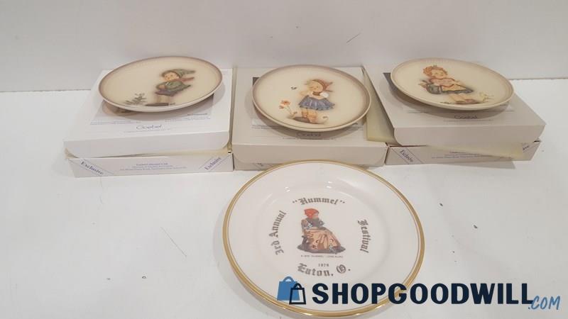 A Lot Of Hummel 1989 Collector Plates