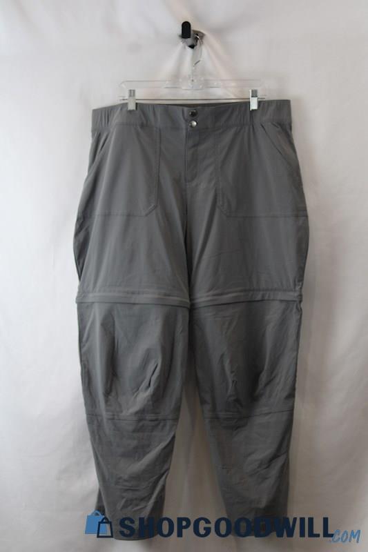 Columbia Men's Slate Gray Convertible Windbreaker Pant SZ XL