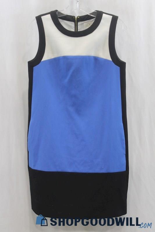 Kate Spade Women's Blue/Black Tank Dress SZ 4 