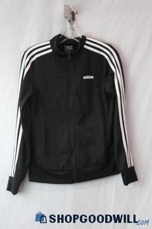 adidas Men's Black Full Zip Sweater sz S