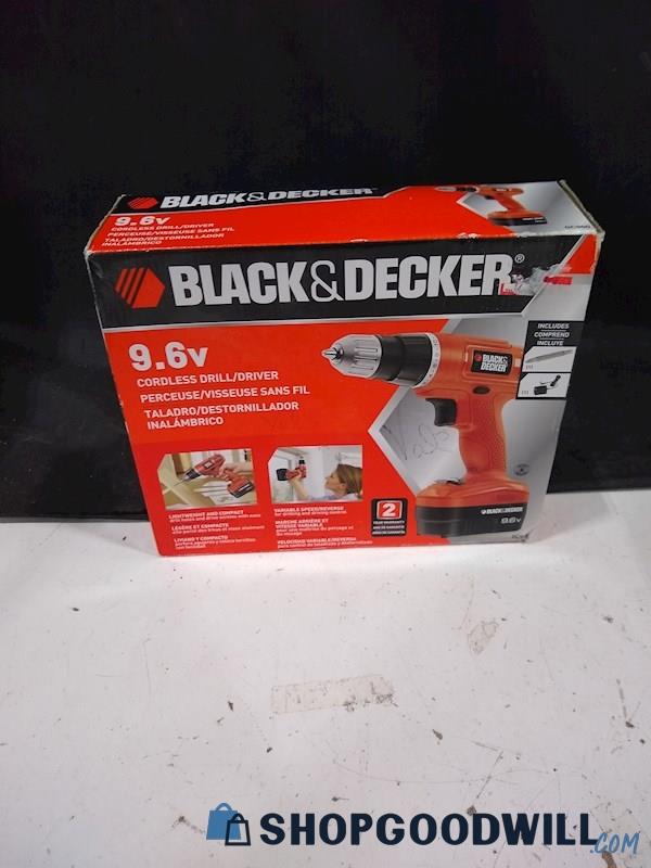 Black & Decker 9.6v Drill-Driver 
